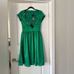 NWT Pinup Couture Evelyn Emerald Green Dress size S